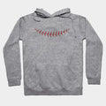 Baseball Lace Smile Hoodie