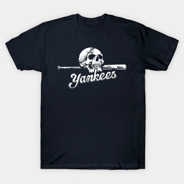 Yankees Skull On Bat T-Shirt