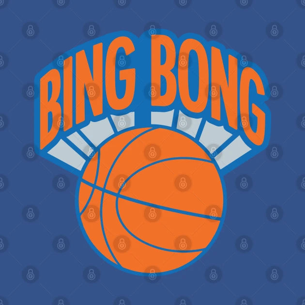 Bing Bong New York Knicks Spoof Vintage Hoodie