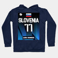 Luka Doncic 2021 Slovenia Jersey Fan Design Hoodie