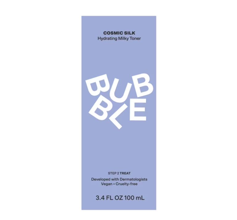Bubble Skincare Cosmic Silk Hydrating Milky Toner, 100ml, For All Skin Types