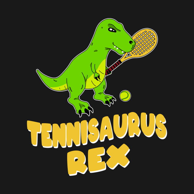 Tennis T-Rex Dinosaurs Hoodie
