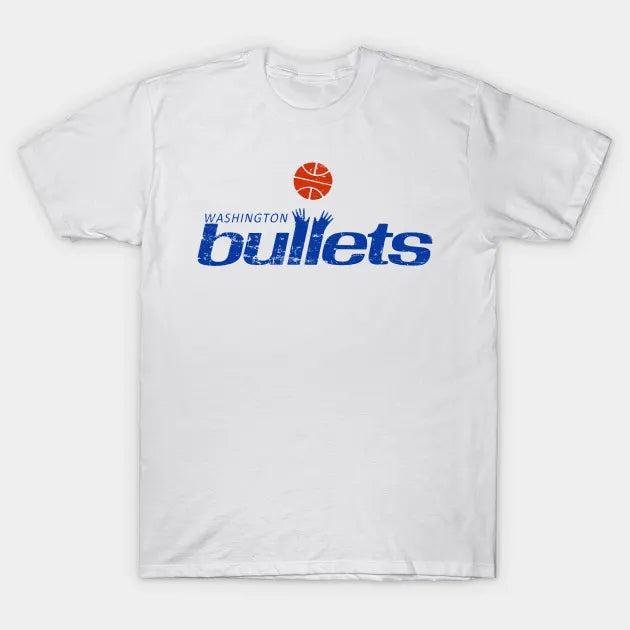 Washington Bullets  Vintage Grunge T-Shirt