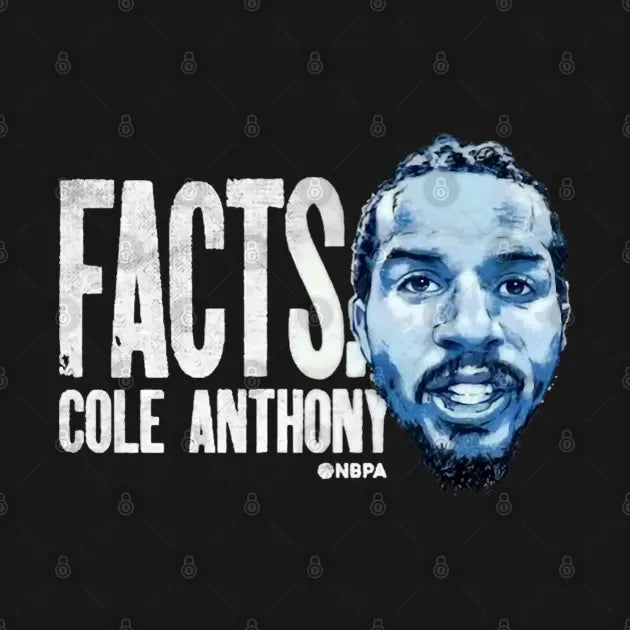 Cole Anthony Facts T-Shirt