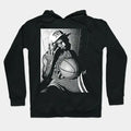 Michael Jordan Drawing Lines Artwork Hoodie