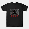 Michael Jordan 23 Black Matte Style T-Shirt