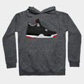 Air Jordan Iv (4) - Bred Hoodie