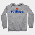 Washington Bullets Vintage Grunge Hoodie