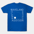 Streets Of Wrigley Field (Chicago Cubs) T-Shirt