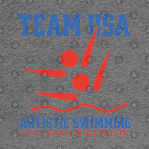 Artistic Swimming - Team Usa - Summer Olympics Hoodie