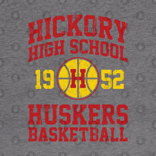 Hickory High School Huskers Basketball (Variant) Hoodie