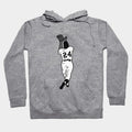 Willie Mays 'The Catch' (Black And White) Hoodie