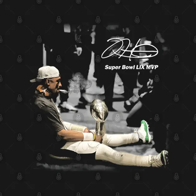 Jalen Hurts Mvp Super Bowl Lix Champs Hoodie