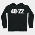 Philadelphia Eagles. 40-22. #2 !!! Hoodie