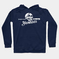 Yankees Skull On Bat Hoodie
