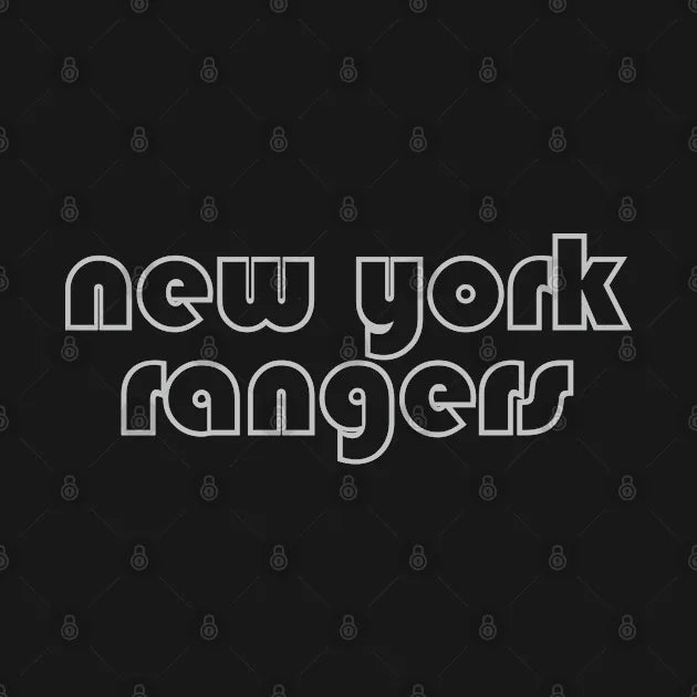 New York Rangers Retro Authentic Hoodie