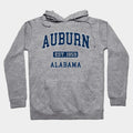 Auburn Alabama Al Vintage Sports Athletic Design Hoodie