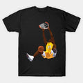 Shaquille O'Neal Dunk Cartoon T-Shirt