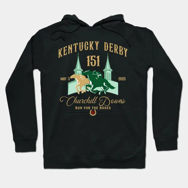 Kentucky Derby Churchill Downs Run For The Roses Hoodie