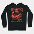 Nwo Red And Black Attack Hoodie