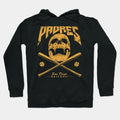 Padres Baseball Vintage Skull Hoodie