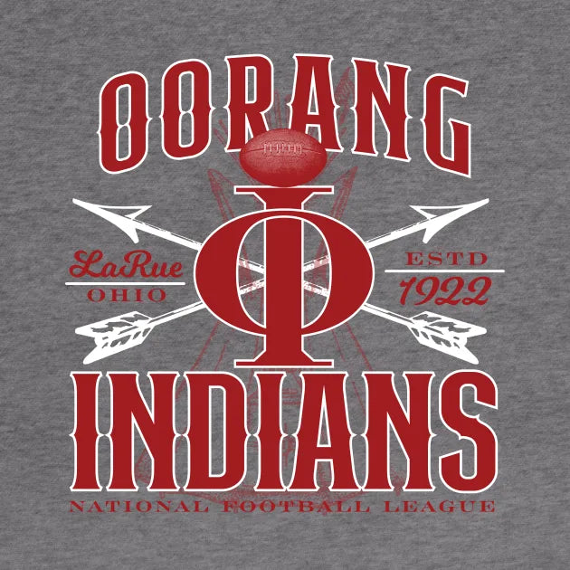 Oorang Indians Football Hoodie