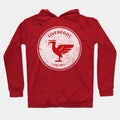 Liverpool Liverbird Big Vintage Retro Red Hoodie