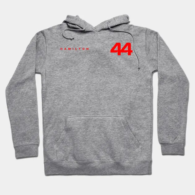 Lewis Hamilton 44 Red Hoodie