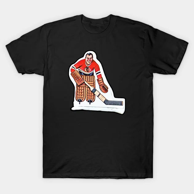 Coleco Table Hockey Players -Chicago Blackhawks Goalie T-Shirt