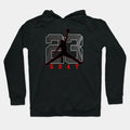 Michael Jordan 23 Black Matte Style Hoodie