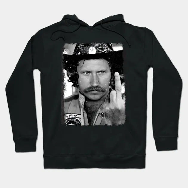 Dale Earnhardt Middle Finger Up Retro 90S Style Hoodie