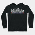 Cleveland Basketball Team All Time Legends, Cleveland City Skyline Hoodie