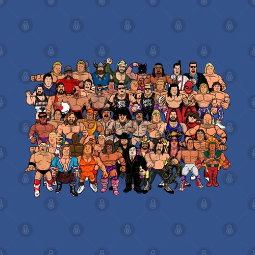 1991 Wrestling Roster Hoodie