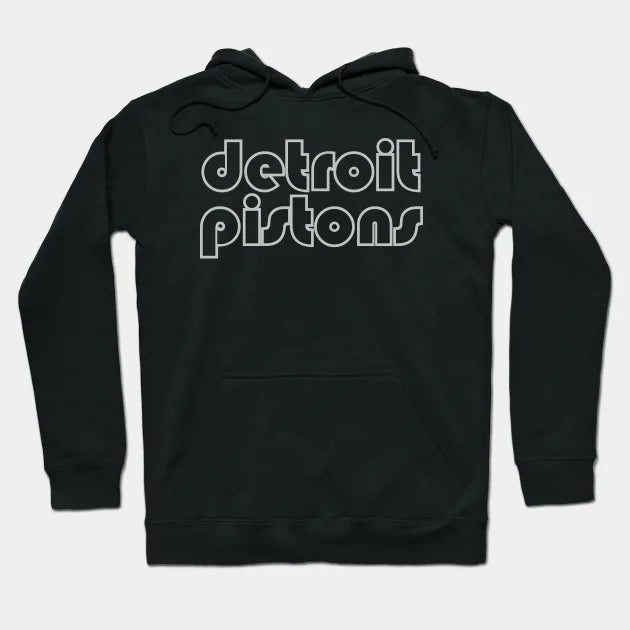 Detroit Pistons Retro Authentic Hoodie