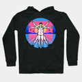 Running Vitruvian Man Hoodie