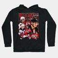 Jack Hughes Hockey Retro Bootleg Retro Bootleg Hoodie