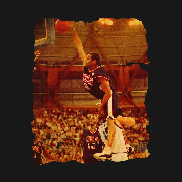 Basket - Carter'S Dunk Vtg Poster T-Shirt