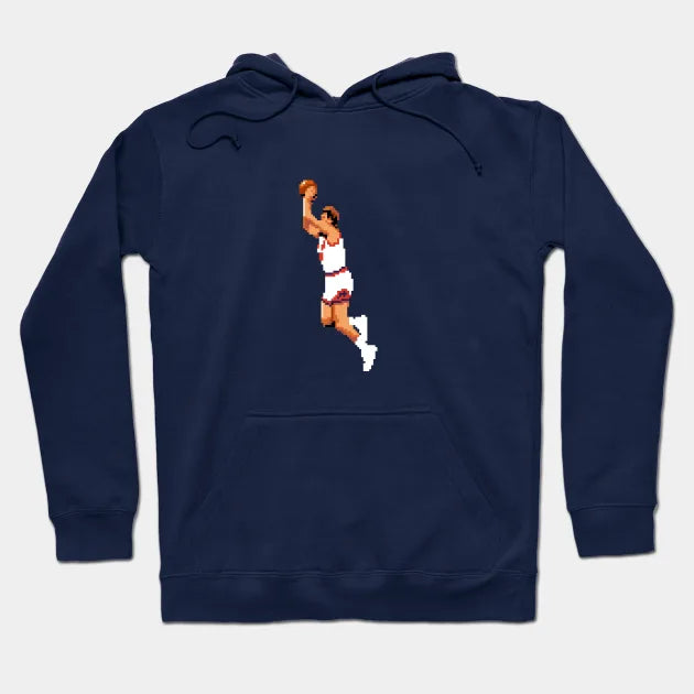 Tom Chambers Best Dunk Ever Pixel Hoodie