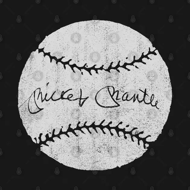 Mickey Mantle Signature Hoodie