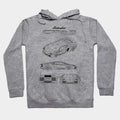 Lamborghini Aventador Patent Black Hoodie