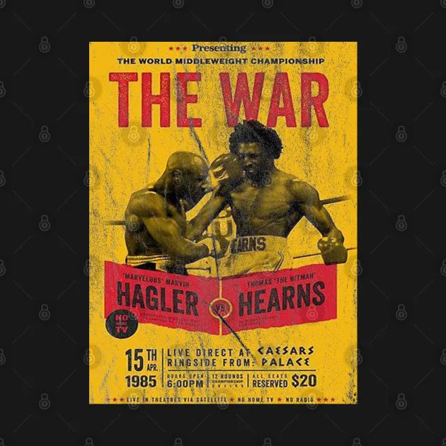 The W.A.R Of Marvin Hagler Hoodie